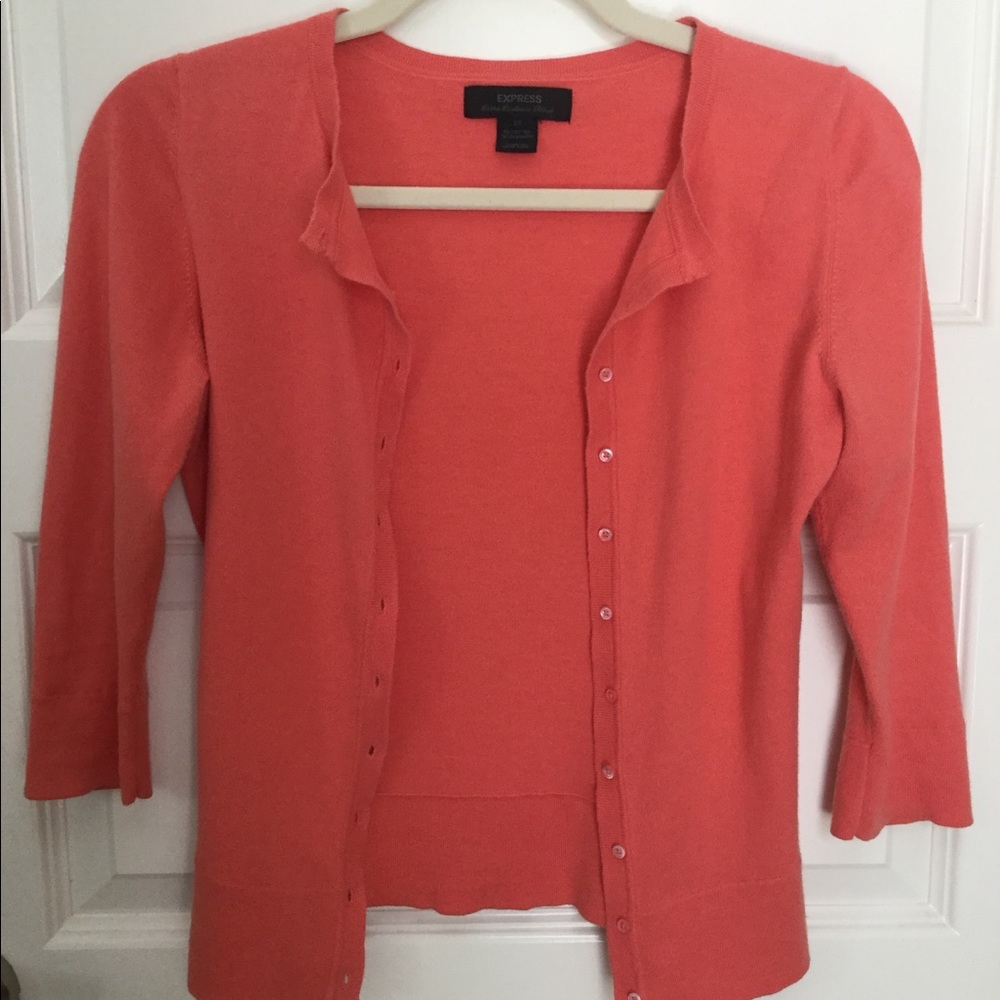 Express Cotton Cashmere Cardigan